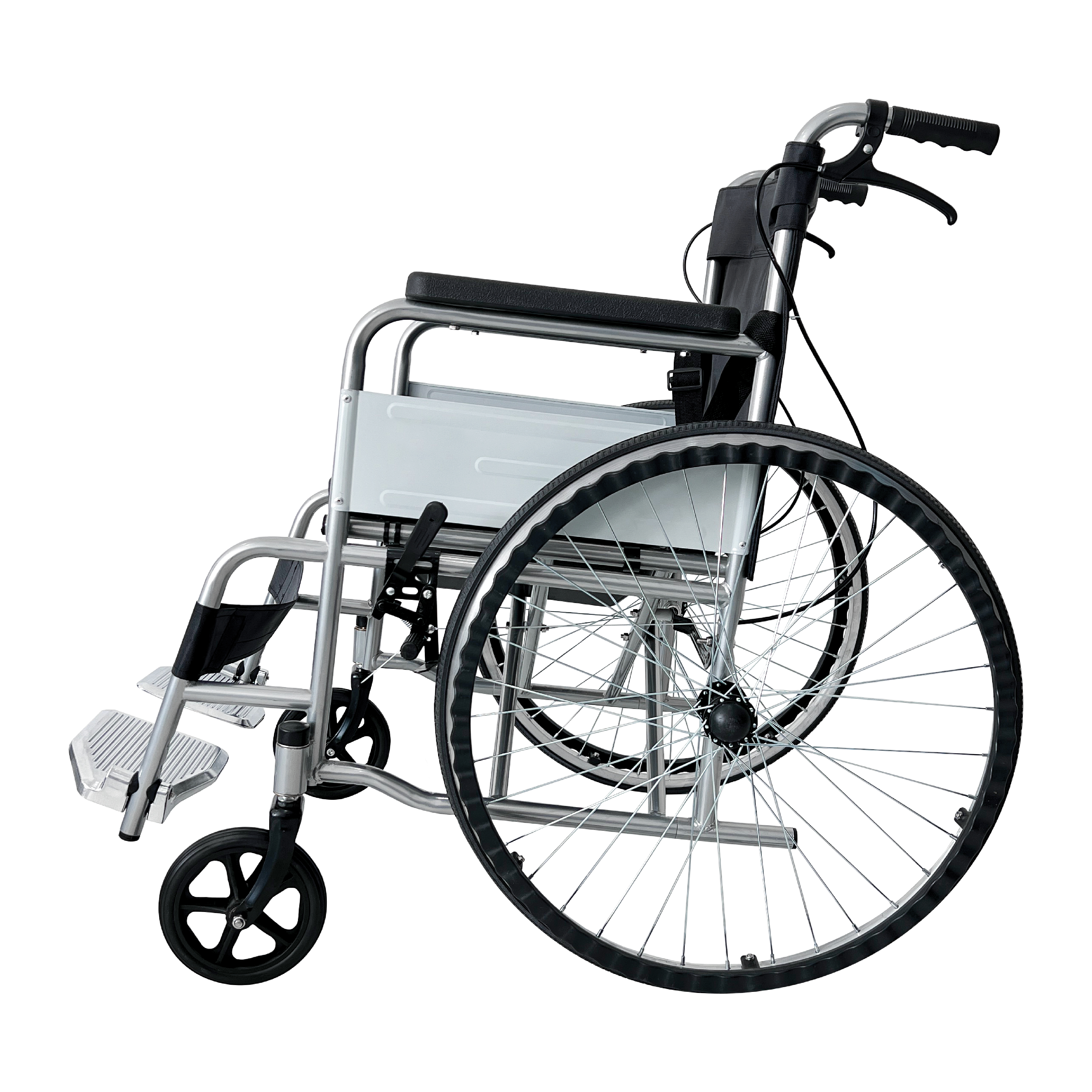 รถเข็นวีลแชร์ MIKI THAILAND WHEELCHAIR10 สีดำ_1